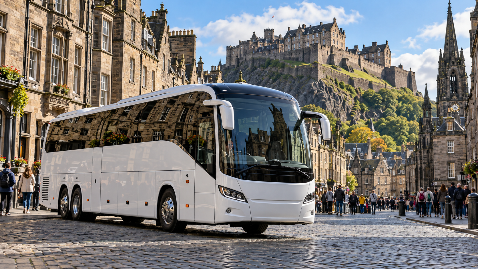 Edinburgh coach hire