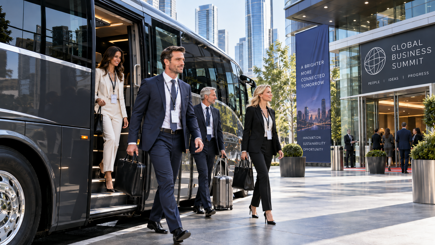 Corporate coach hire